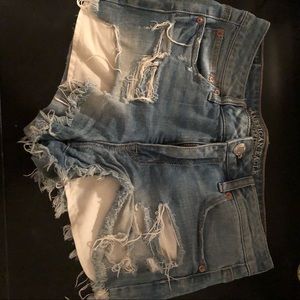 American Eagle jean shorts